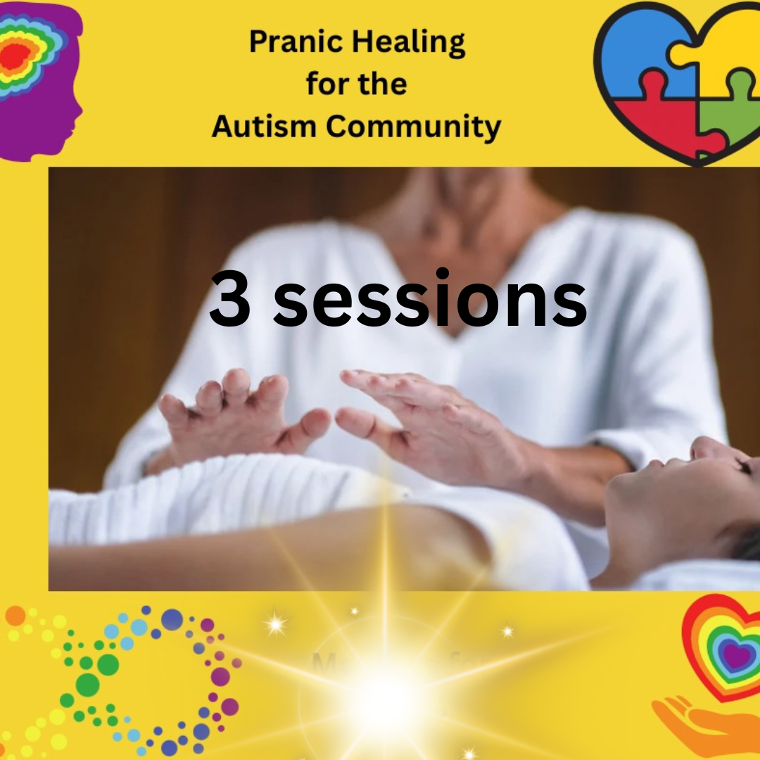 Autism Pranic Healing 3 Sessions with Energy Transmutation Guide & Instructional Video
